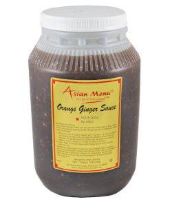 Asian Menu Orange Ginger Sauce All Natural, 1 Gallon, 2 Per Case | SKU: 730188 | UPC: 642703112439 | GTIN: 20642703112433