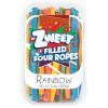 Zweet Sour Ropes Rainbow Master, 10 Ounce, 24 Per Case | SKU: 779100 | UPC: 794711001899