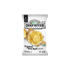 Deep River Snacks Original Sea Salt Kettle Potato Chips Bulk, 16 Ounce, 10 Per Case | SKU: 692416 | UPC: 850668000108