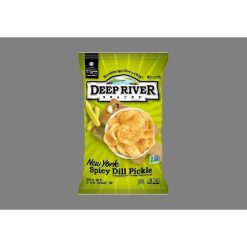 Deep River Snacks New York Spicy Dill Pickle Kettle Potato Chips, 2 Ounce, 24 Per Case | SKU: 692428 | UPC: 850668000511