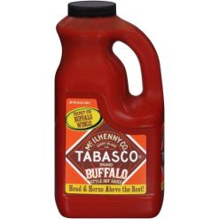 Tabasco Buffalo Style Hot Sauce Bulk, 0.5 Gallon, 2 Per Case | SKU: 713232 | UPC: 011210002531