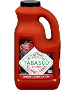 Tabasco Scorpion Hot Sauce, 0.5 Gallon, 2 Per Case | SKU: 713246 | UPC: 011210008755