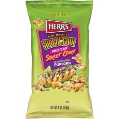 Herr s Fire Roasted Mexican Street Popcorn, 4 Ounce, 12 Per Case | SKU: 764216 | UPC: 072600042797