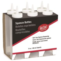 Tablecraft Squeeze Bottle 12 Ounce, 6 Count, 12 Per Case | SKU: 432054 | UPC: 727875063908