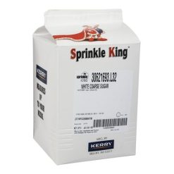 Sprinkle King White Coarse Sugar, 8 Pound, 4 Per Case | SKU: 594634 | UPC: 763089281622