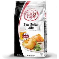 Golden Dipt Beer Batter Mix, 5 Pound, 6 Per Case | SKU: 413741 | UPC: 763089501133