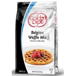 Golden Dipt Belgian Waffle Mix, 5 Pound, 6 Per Case | SKU: 383076 | UPC: 763089600140