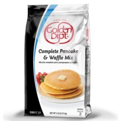 Golden Dipt Griddle Pancake And Waffle Mix, 5 Pound, 6 Per Case | SKU: 386544 | UPC: 763089600225