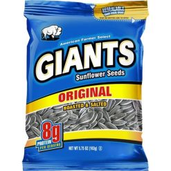 Giant Snack Original Roasted & Salted Seeds, 5.75 Ounces, 12 Per Case | SKU: 703594 | UPC: 038093333651
