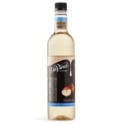 Davinci Gourmet Sugar Free Hazelnut Syrup, 750 Milliliter, 4 Per Case | SKU: 668127 | UPC: 737384021030