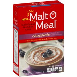 Malt-O-Meal® Hot Wheat Cereal, Chocolate, 28 Oz (Pack of 12) | SKU: 447647 | UPC: 042400001372