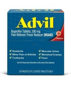 Advil Dispenser Pouch, 2 Count, 50 Per Pack, 24 Per Case | SKU: 515650 | UPC: 305730154895 | GTIN: 50305730154890