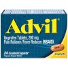 Advil Caplets, 24 Each, 6 Per Pack, 12 Per Case | SKU: 513757 | UPC: 305730160209 | GTIN: 50305730160204