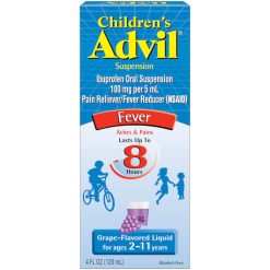 Advil Childrens Suspension Liquid Grape, 4 Ounce, 3 Per Pack, 12 Per Case | SKU: 513783 | UPC: 305730171304 | GTIN: 50305730171309