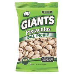 Giants Pistachios Dill Pickle, 4.5 Ounces, 8 Per Case | SKU: 703598 | UPC: 038093516504