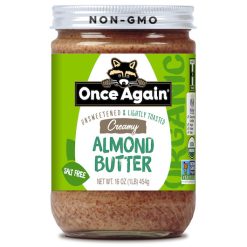 Once Again Nut Butter Organic Almond Butter Lightly Toasted, 16 Ounces, 6 Per Case | SKU: 734710 | UPC: 044082534664