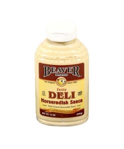 Beaver Deli Horseradish Bottle, 12 Ounce, 6 Per Case | SKU: 628712 | UPC: 071828002156