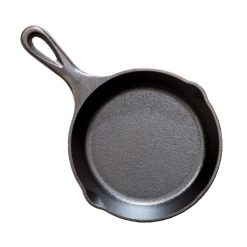 Lodge 5 Inch Cast Iron Skillet, 6 Per Case | SKU: 632138 | UPC: 075536800202