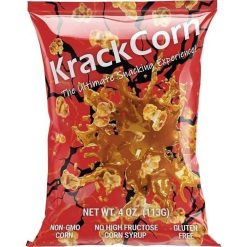 Krackcorn Caramel Flavored Popcorn, 4 Ounce, 6 Per Case | SKU: 760427 | UPC: 860003389577