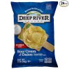 Deep River Snacks Sour Cream & Onion Krinkle Cut Kettle Potato Chips, 2 Ounce, 24 Per Case | SKU: 692426 | UPC: 850668000498