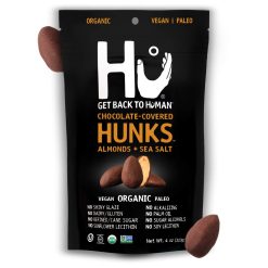 Hu Chocolate Covered Hunks Almonds With Sea Salt Dark Chocolate 4 Oz - Pack of 6 | SKU: 740261 | UPC: 850180006503