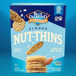 Nut Thins Crackers Almond Nut Thins, 4.25 Ounces, 12 Per Case | SKU: 636993 | UPC: 041570044261