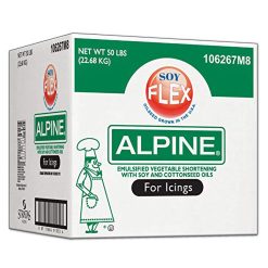 Alpine Soy Flex Emulsified Vegetable Shortening for Icings, 50 Pounds | SKU: 658120 | UPC: 751884913534 | GTIN: 00751884913534