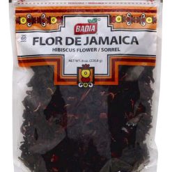 Badia Flor De Jamaican (Hibiscus Flowers), 8 Ounce Bag, 12 per Case | SKU: 700910 | UPC: 033844806446 | GTIN: 00033844806446