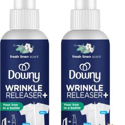 Downy Wrinkle Releaser Fresh Scent, 3 Fluid Ounce, 12 Per Case | SKU: 629602 | UPC: 814521010925
