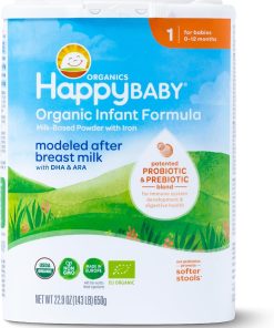 Happy Baby Organic Stage 1 Infant Formula, 22.9 Ounce, 6 Per Case | SKU: 786467