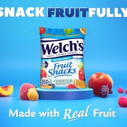 Welch s Fruit Snacks Island Fruits, 0.5 Ounce, 250 per Case | SKU: 774722 | UPC: 034856250982
