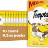 Whiskas Temptations Tasty Chicken Flavor Mega Bag, 6.3 Ounces, 10 Per Case | SKU: 589499 | UPC: 058496723002