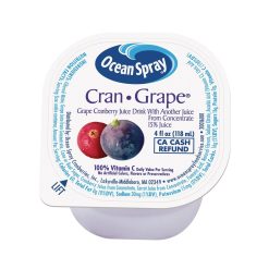 Ocean Spray Cranberry Grape Juice, 4 Fluid Ounce, 48 Per Case | SKU: 243566 | UPC: 031200007223