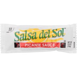 Salsa Del Sol Picante Sauce Packets, .5 Ounces - 200 Per Case | SKU: 306970 | UPC: 716037000172