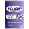 Poligrip Comfort Seal Strips, 40 Strips, 24 Per Case | SKU: 662706 | UPC: 310158080251