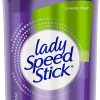 Lady Speed Stick 24 Hour Powder Fresh Anti-Perspirant Deodorant Invisible Stick, 2.3 Ounce, 12 Per Case | SKU: 519173 | UPC: 022200954402