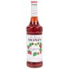 Monin Raspberry Flavor Syrup Glass, 750 ml, 12 Per Case | SKU: 399135 | UPC: 738337056277