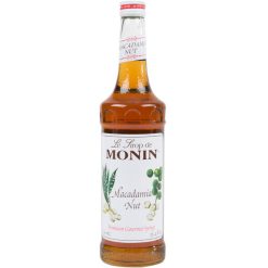 Monin Glass Macadamia Nut Flavor Syrup, 750 ml, 12 Per Case | SKU: 399127 | UPC: 738337056499