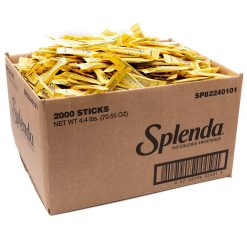 Splenda No Calorie Sweetener Sticks, 2000 Count, SP82240100 | SKU: 581161 | UPC: 722776224014