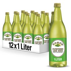 Roses Sweetened Lime Juice, 1 Liter - 12 Per Case | SKU: 348399