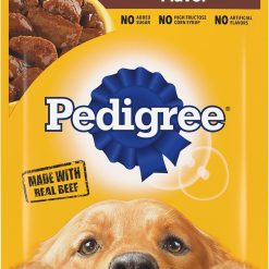 Pedigree Filet Mignon Flavor In Beef Gravy, 3.5 Ounces, 16 Per Case | SKU: 657766 | UPC: 023100119007