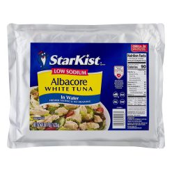 Starkist Low Sodium White Albacore Tuna In Water, 43 Ounces, 6 Per Case | SKU: 609655 | UPC: 080000514561