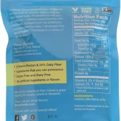 Biena Snacks Sea Salt Chickpeas, 5 Ounces, 8 Per Case | SKU: 698422 | UPC: 857597003453