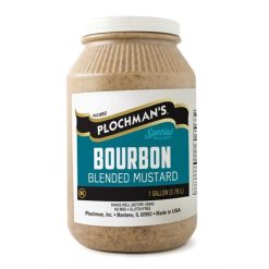 Plochman s Bourbon Mustard, 1 Gallon, 2 Per Case | SKU: 691188 | UPC: 070080880915