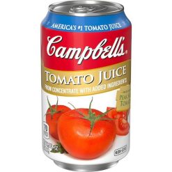 Campbell s Tomato Juice, 11.5 Fluid Ounces, 24 Per Case | SKU: 387375 | UPC: 051000012937