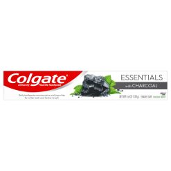 Colgate Essentials With Charcoal Toothpaste, 4.6 Ounces, 24 Per Case | SKU: 693792 | UPC: 035000469854