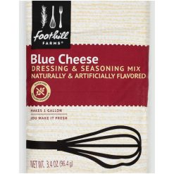 Foothill Farms Blue Cheese Dressing Mix, 3.4 Ounce, 18 Per Case | SKU: 436370 | UPC: 072058001506