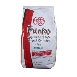Golden Dipt Panko Japanese Style Fine Bread Crumbs, 25 Pound | SKU: 366435 | UPC: 763089510029