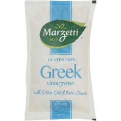 Marzetti Greek With Olive Oil And Feta Cheese Dressing Single Serve, 1.5 Ounce, 60 Per Case | SKU: 719588 | UPC: 070200839113