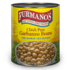 Furmanos Low Sodium All Natural Extra Fancy Chickpeas, 110 Ounce, 6 Per Case | SKU: 586358 | UPC: 041188116190
